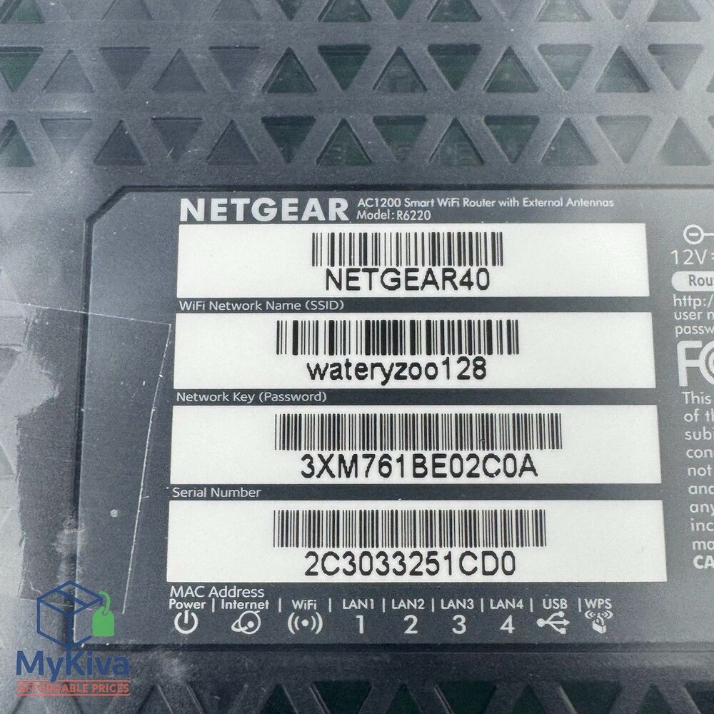 NETGEAR AC1200 Smart WiFi Router R6220 Dual Band with External Antennas - Picture 7 of 7